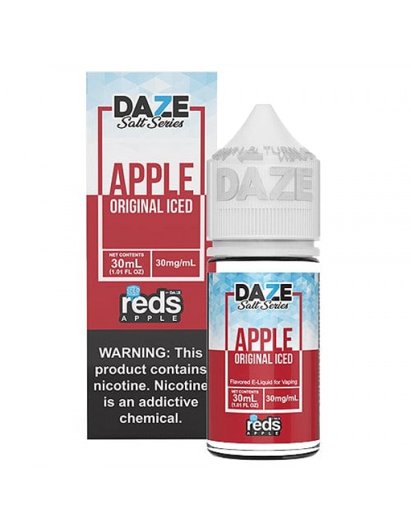 Reds Salt Series Apple ICED 30ml Nic Salt Vape Jui...