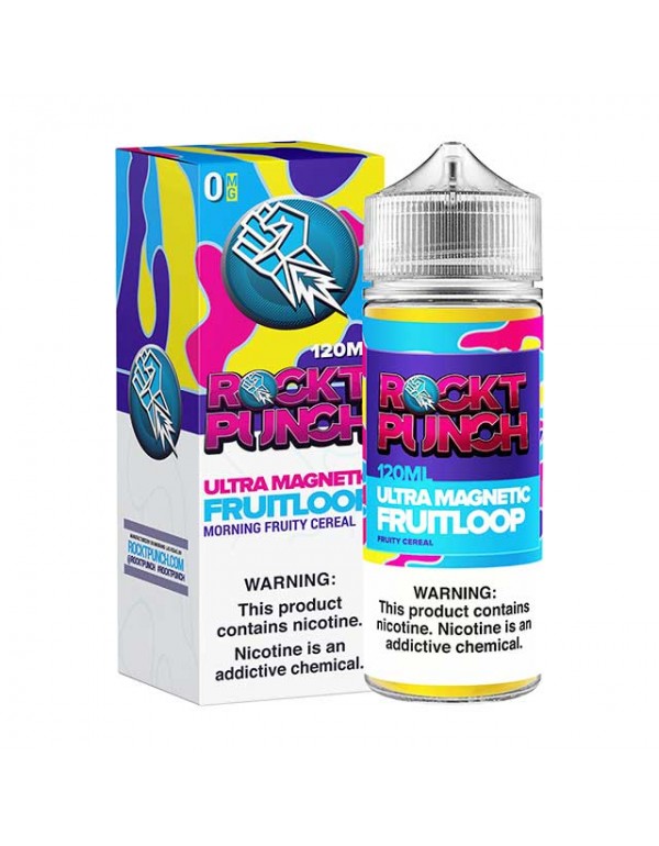 Rockt Punch Ultra Magnetic Fruitloop 120ml Vape Ju...