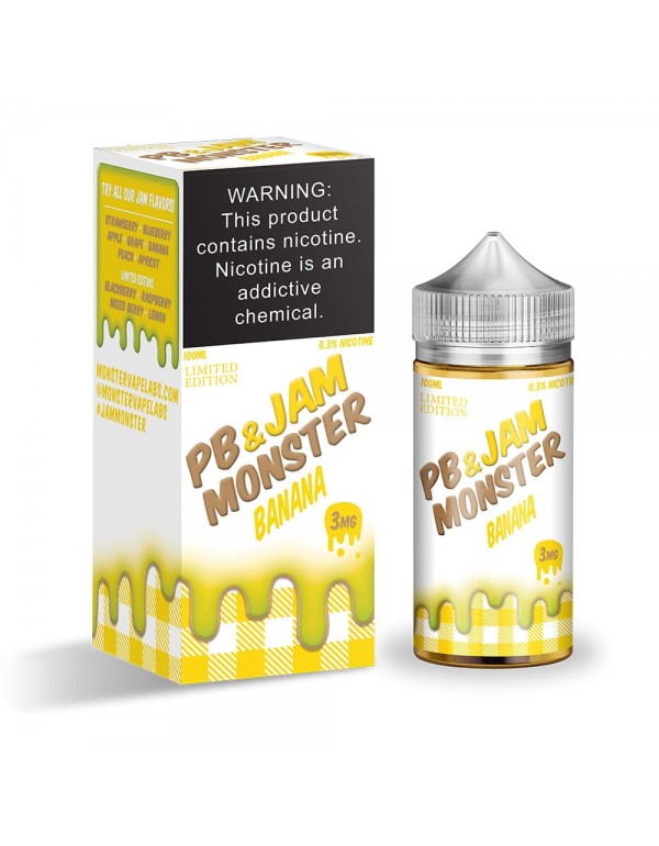 Jam Monster Banana PB&J 100ml Vape Juice