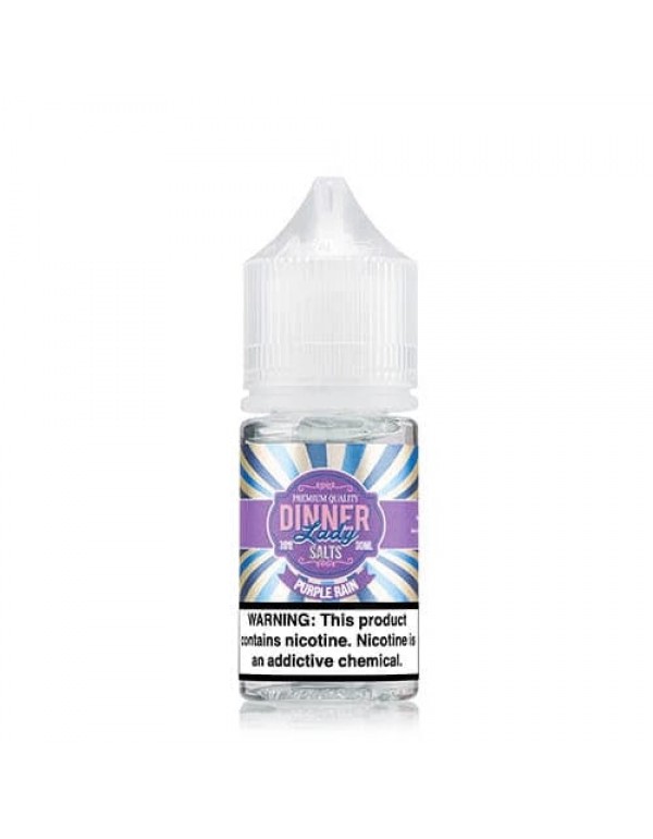 Dinner Lady Salts Purple Rain 30ml Nic Salt Vape Juice