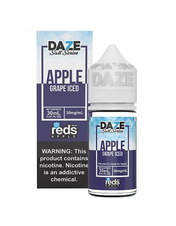 Reds Salt Series Grape ICED 30ml Nic Salt Vape Juice