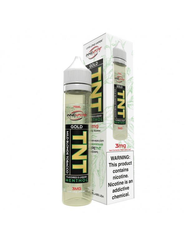 Innevape TNT Gold Menthol 75ml Vape Juice