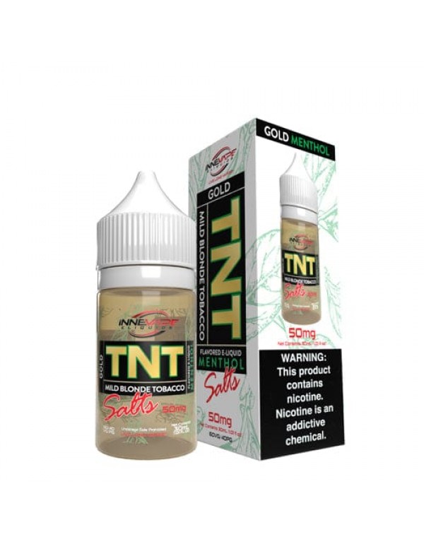 Innevape Salts TNT Gold Menthol 30ml Nic Salt Vape Juice