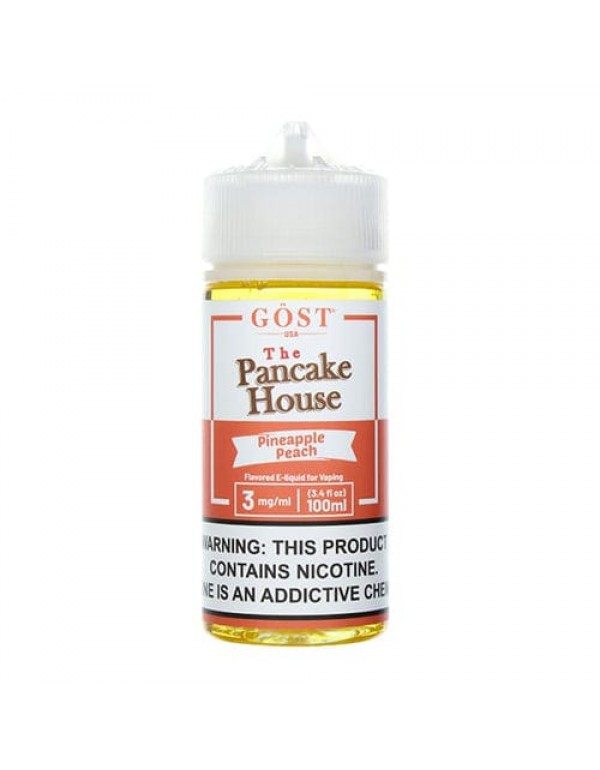 The Pancake House Pineapple Peach 100ml Vape Juice