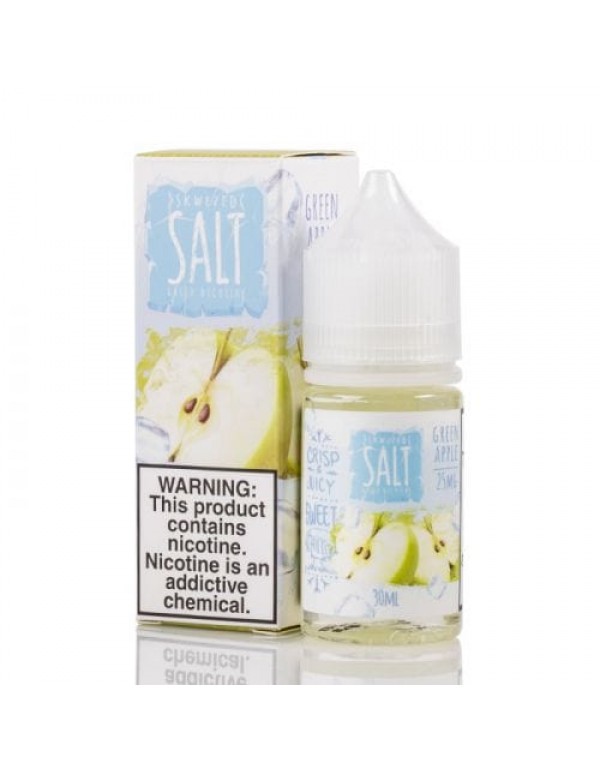 Skwezed Salt Green Apple ICE 30ml Nic Salt Vape Ju...