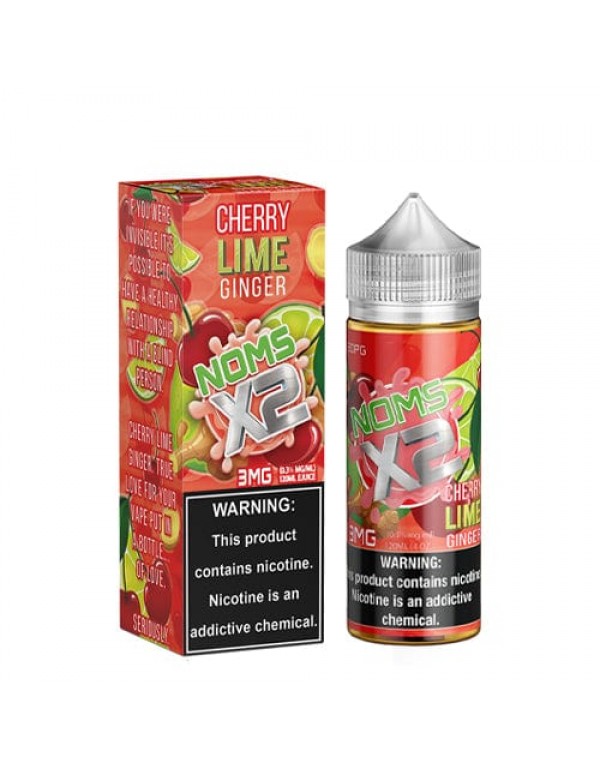 Noms X2 Cherry Lime Ginger 120ml Vape Juice