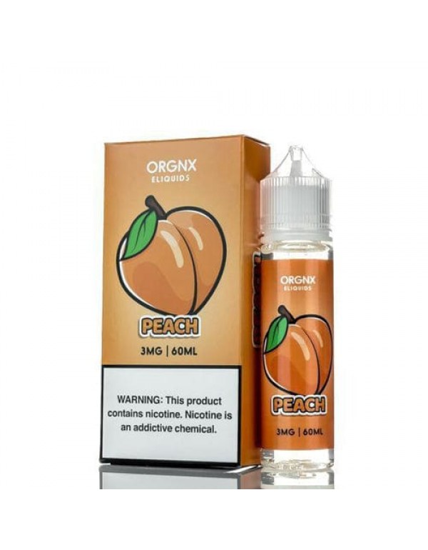 Orgnx Peach 60ml Vape Juice