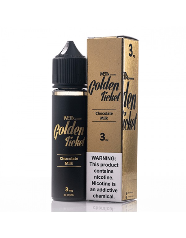 Met4 Golden Ticket 60ml Vape Juice