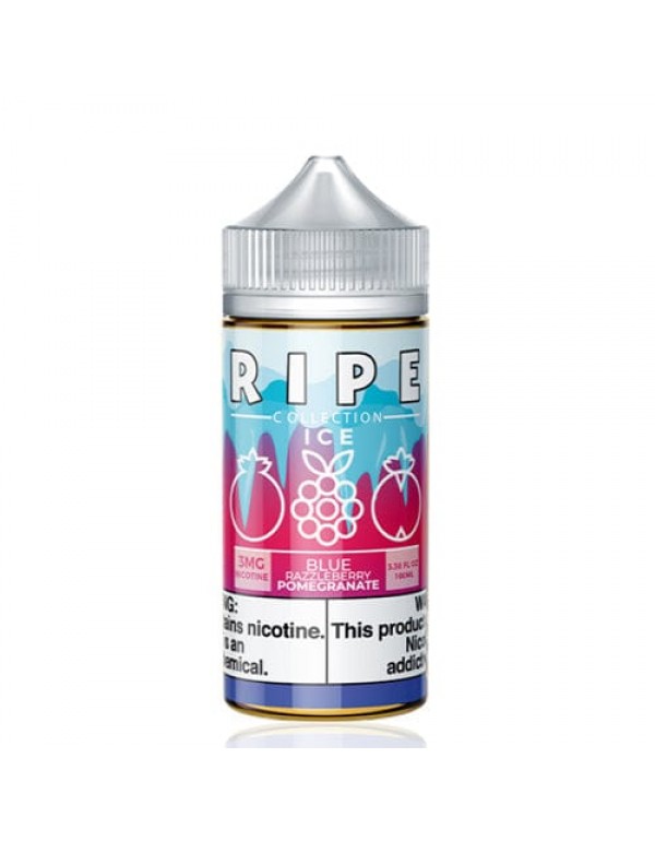 Ripe Blue Razzleberry Pomegranate ICE 100ml Vape J...