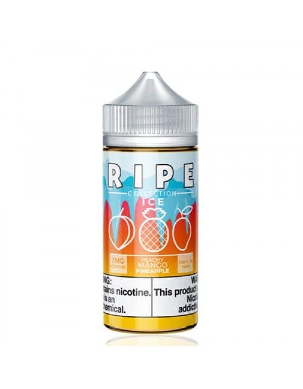 Ripe Peachy Mango Pineapple ICE 100ml Vape Juice