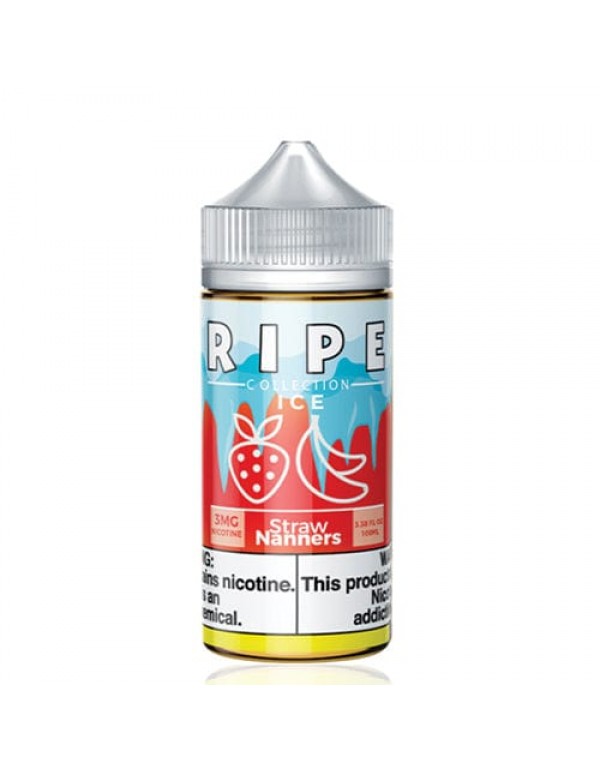 Ripe Straw Nanners ICE 100ml Vape Juice