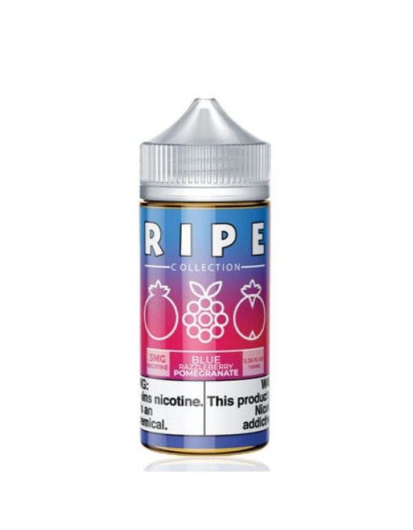 Ripe Blue Razzleberry Pomegranate 100ml Vape Juice