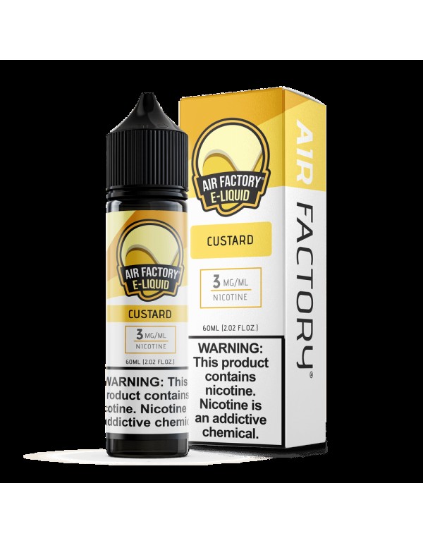 Custard 60ml Vape Juice - Air Factory
