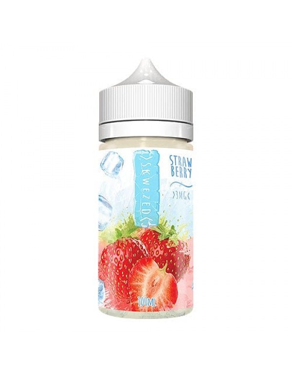 Strawberry Ice 100ml Vape Juice - Skwezed
