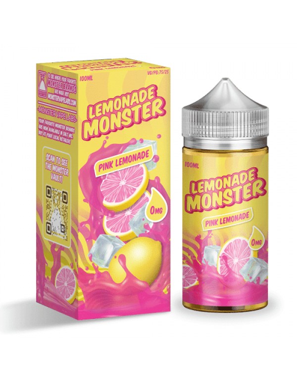 Pink Lemonade 100ml Vape Juice - Lemonade Monster
