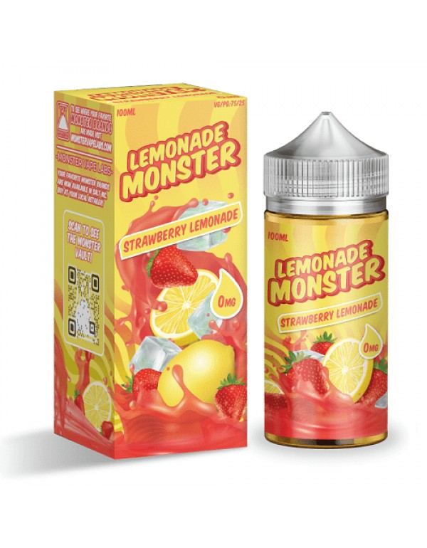Strawberry Lemonade 100ml Vape Juice - Lemonade Mo...