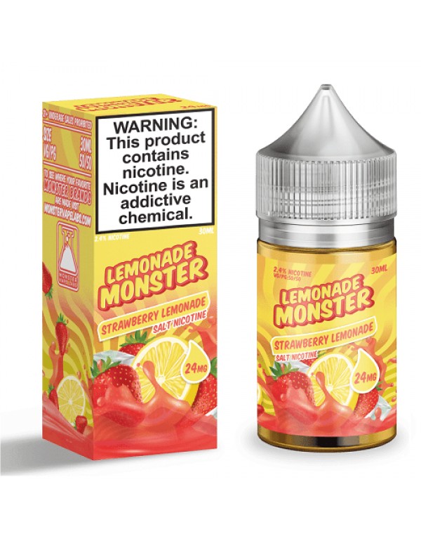 Strawberry Lemonade 30ml Nic Salt Vape Juice - Lem...