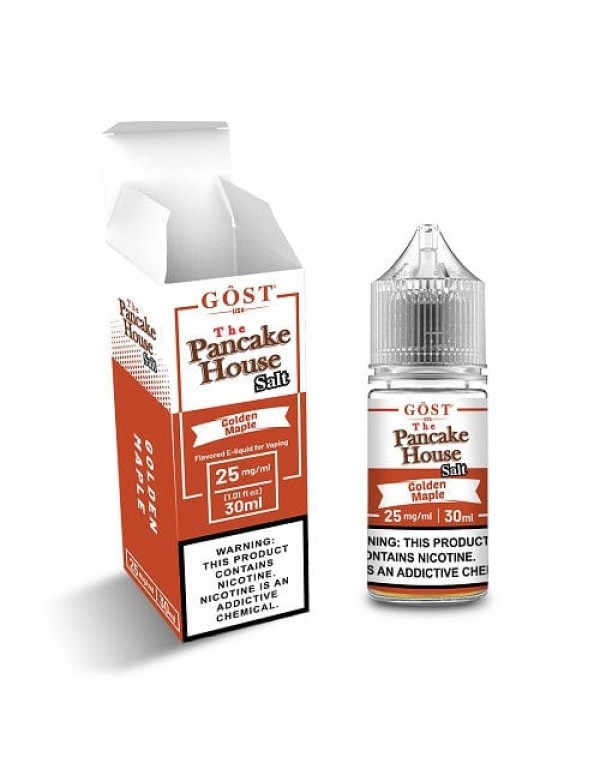 Golden Maple 30ml Nic Salt Vape Juice - Pancake House