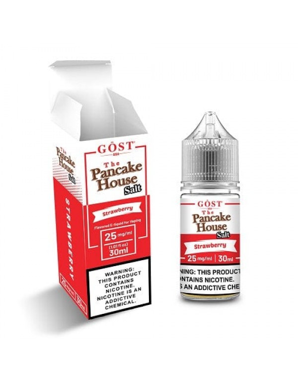 Strawberry 30ml Nic Salt Vape Juice - Pancake House