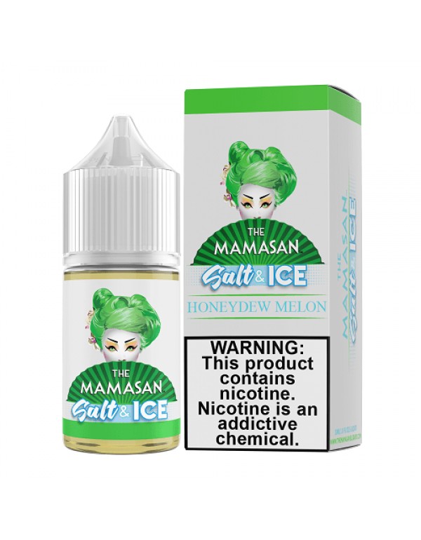 Honeydew Melon Ice 30ml Nic Salt Vape Juice - Mamasan