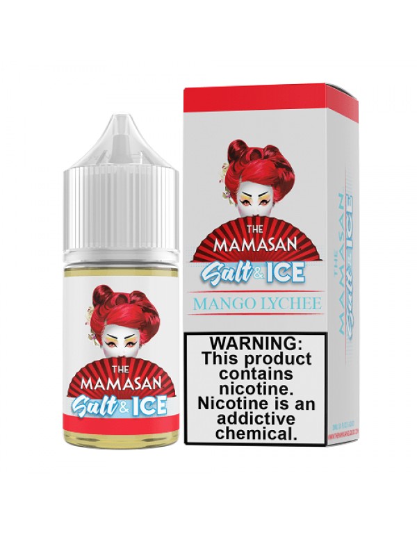 Mango Lychee Ice 30ml Nic Salt Vape Juice - Mamasan