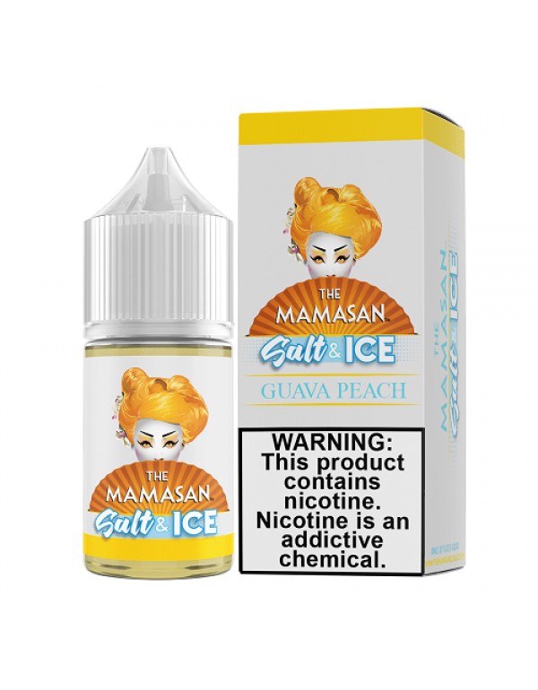 Guava Peach Ice 30ml Nic Salt Vape Juice - Mamasan