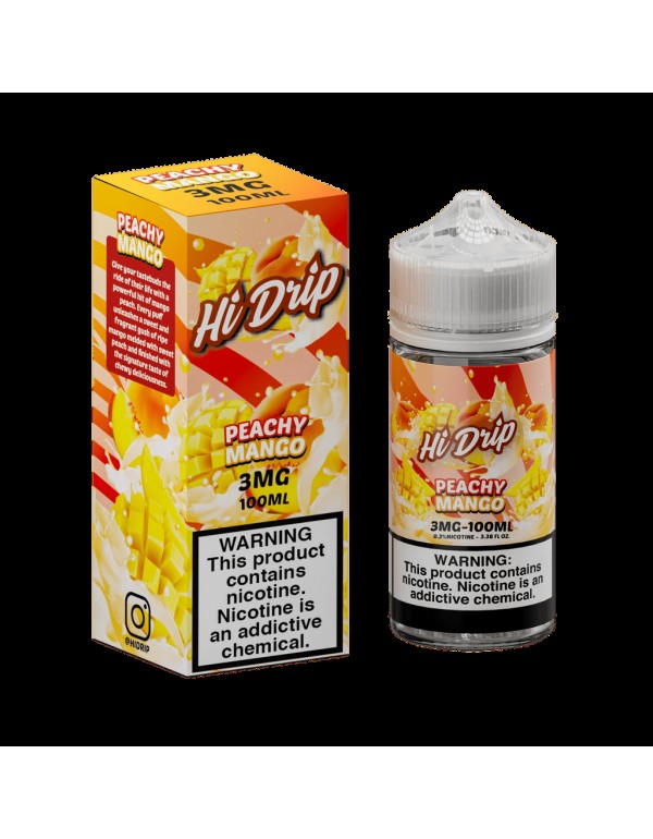 Hi-Drip Peachy Mango 100ml Vape Juice