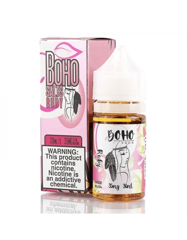 Boho Vape Salts Ruby Salt 30ml Nic Salt Vape Juice