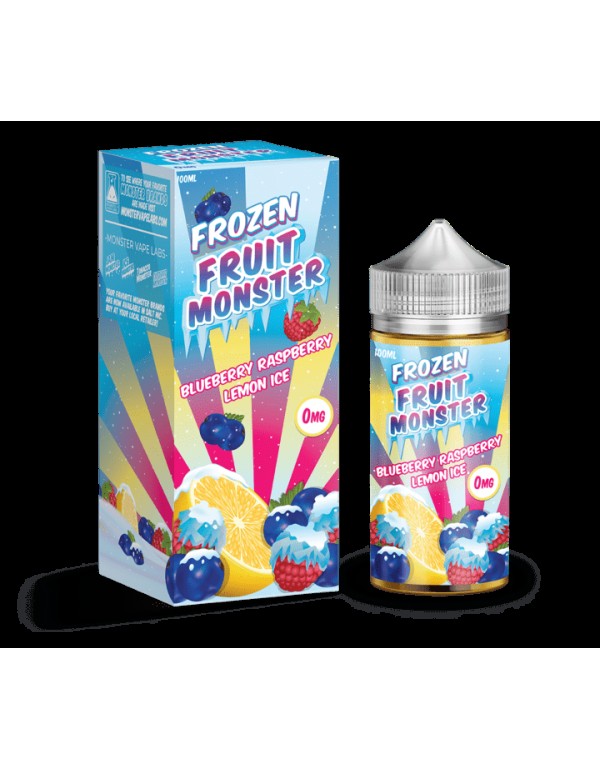 Frozen Fruit Monster Blueberry Raspberry Lemonade Ice 100ml Vape Juice