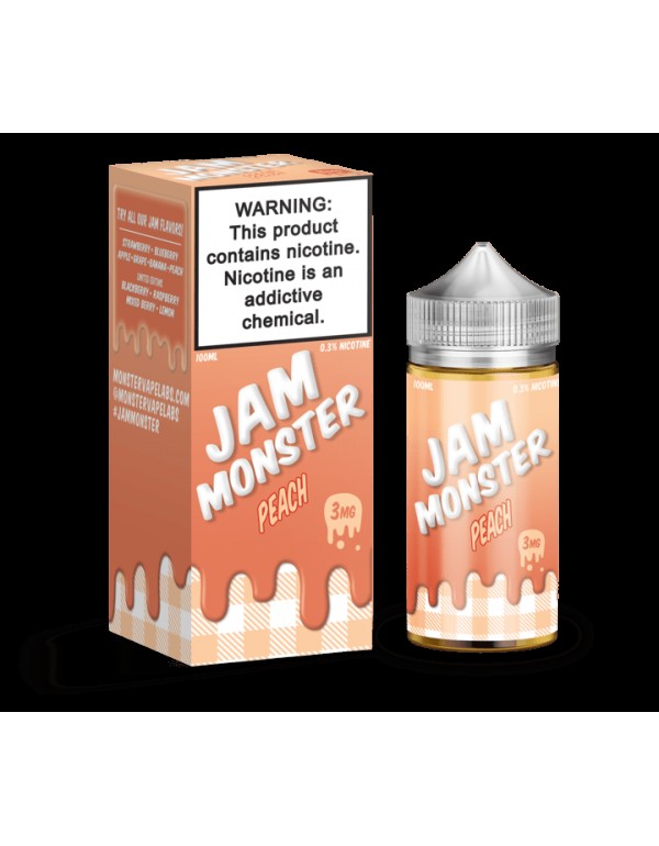 Jam Monster Peach 100ml Vape Juice