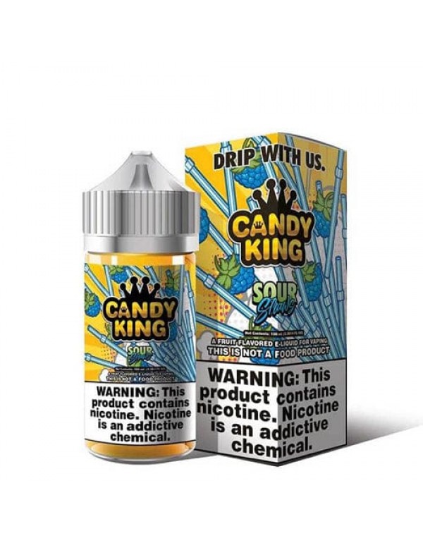 Candy King Sour Straws 100ml Vape Juice