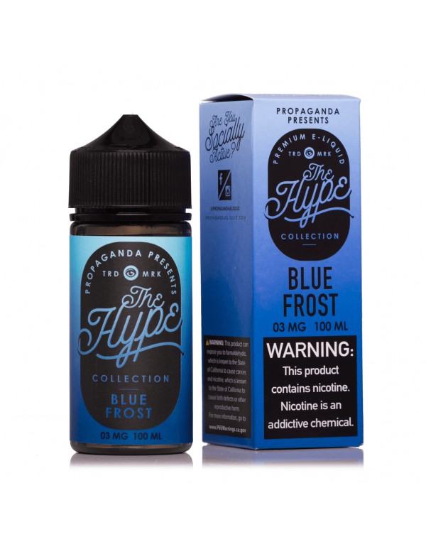 The Hype Blue Slushee (Blue Frost) 100ml Vape Juic...