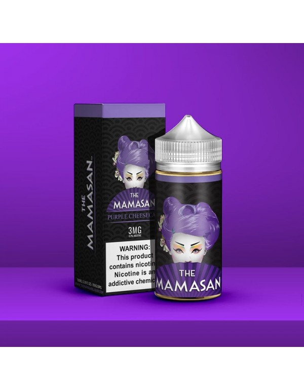 The Mamasan Purple Cheesecake 100ml Vape Juice