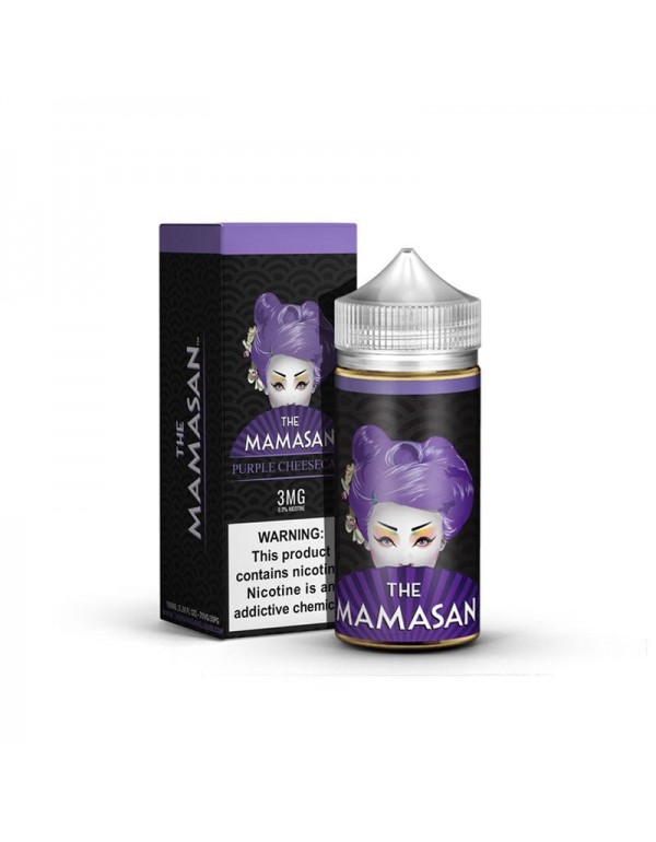 The Mamasan Purple Cheesecake 100ml Vape Juice