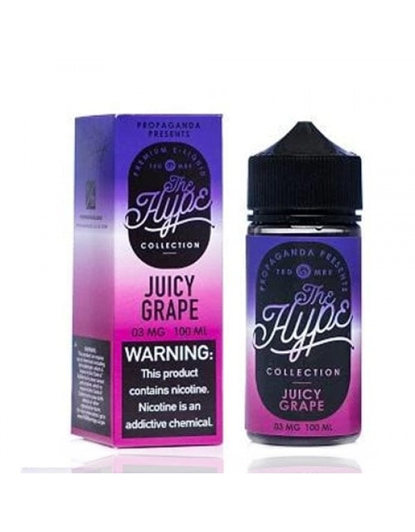 The Hype Juicy Grape 100ml Vape Juice