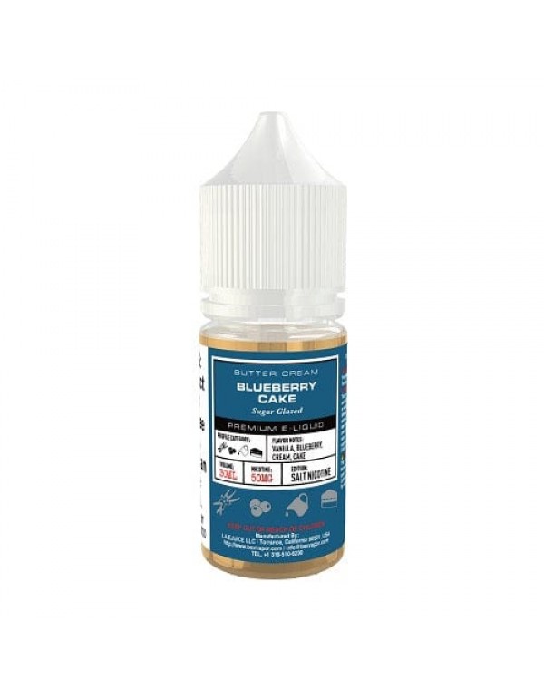 Glas Basix Blueberry Cake 30ml Nic Salt Vape Juice