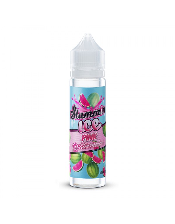 Pink Watermelon Ice 60ml Vape Juice - Slammin