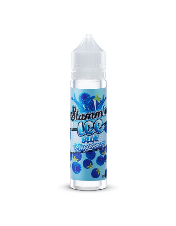 Blue Raspberry Ice 60ml Vape Juice - Slammin