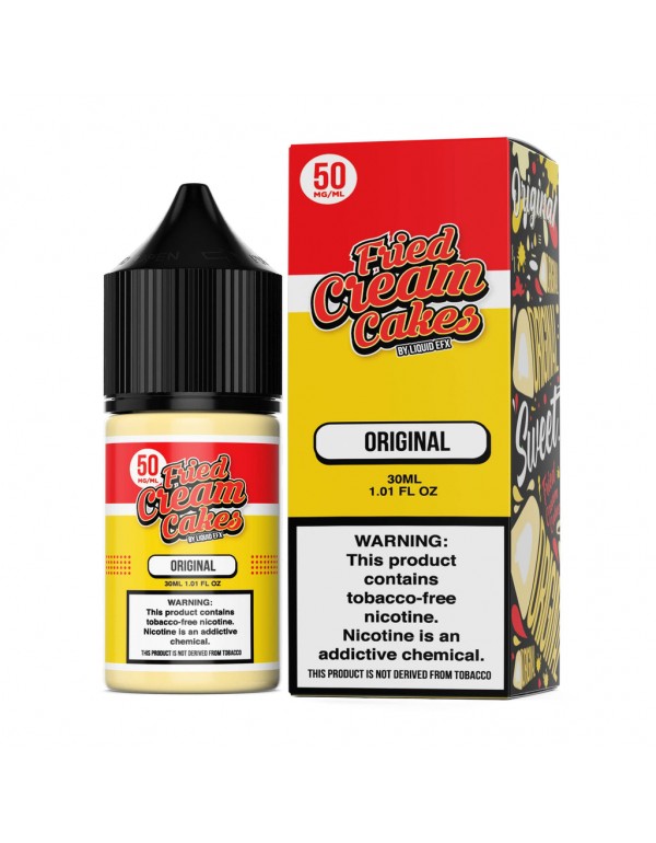 Fried Cream Cakes Original 30ml Nic Salt Vape Juice