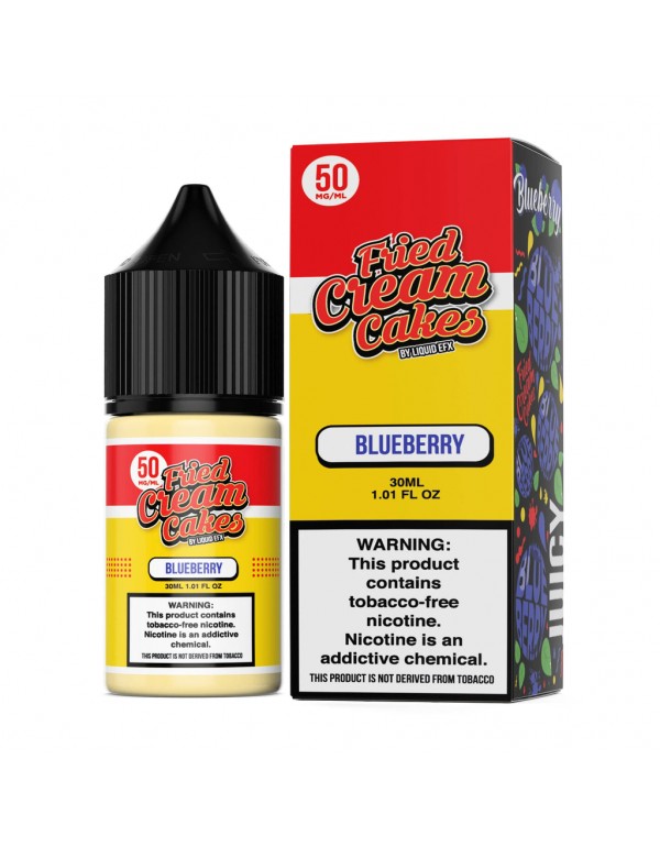 Fried Cream Cakes Blueberry 30ml Nic Salt Vape Juice