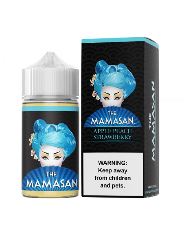 Apple Peach Strawberry 60ml Vape Juice - Mamasan