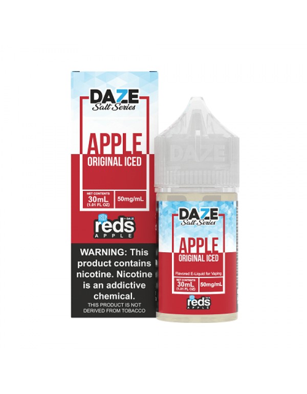 Original ICED 30ml TF Nic Salt Vape Juice - Red...