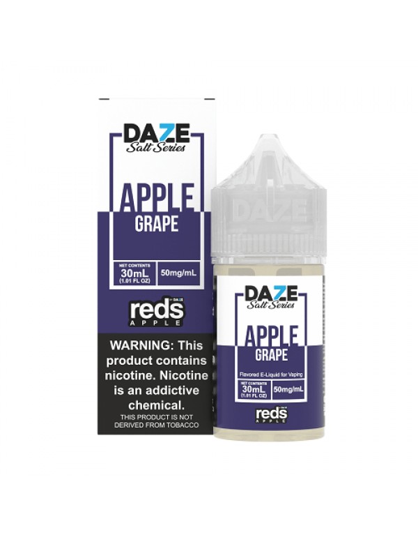 Grape 30ml TF Nic Salt Vape Juice - Red's Apple