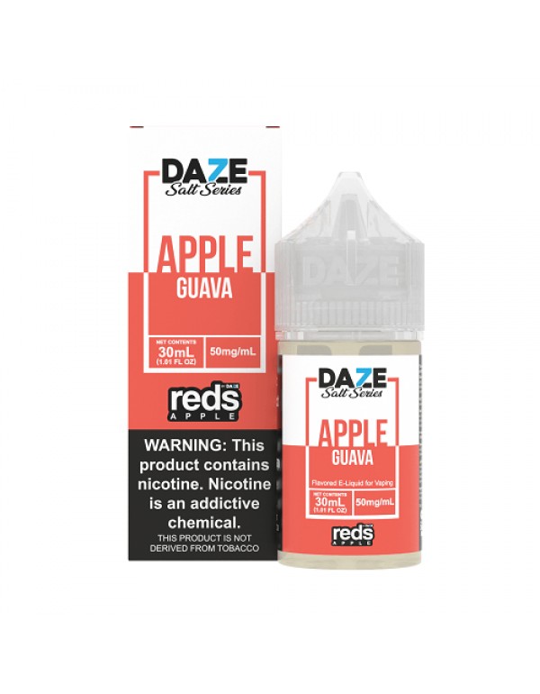 Guava 30ml TF Nic Salt Vape Juice - Red's Apple