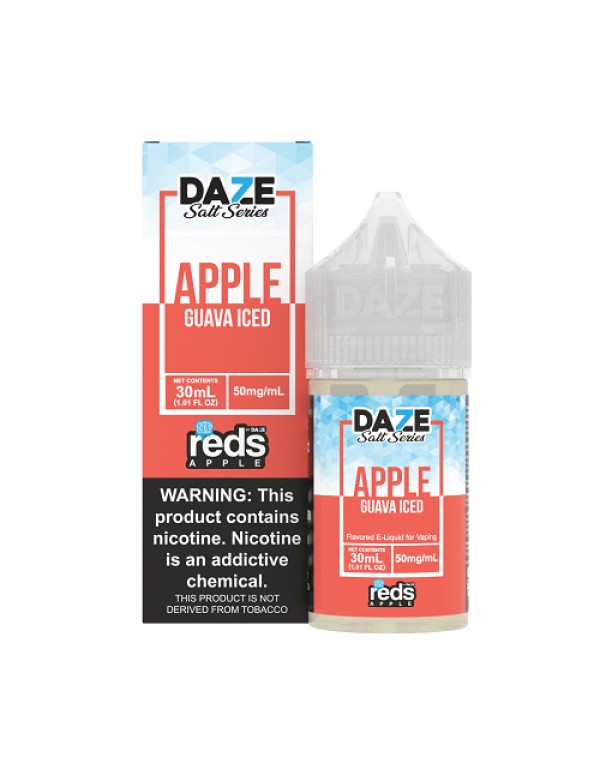 Guava ICED 30ml TF Nic Salt Vape Juice - Red's...