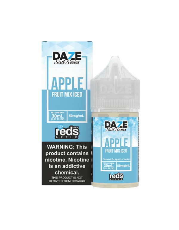 Fruit Mix ICED 30ml TF Nic Salt Vape Juice - Red's Apple