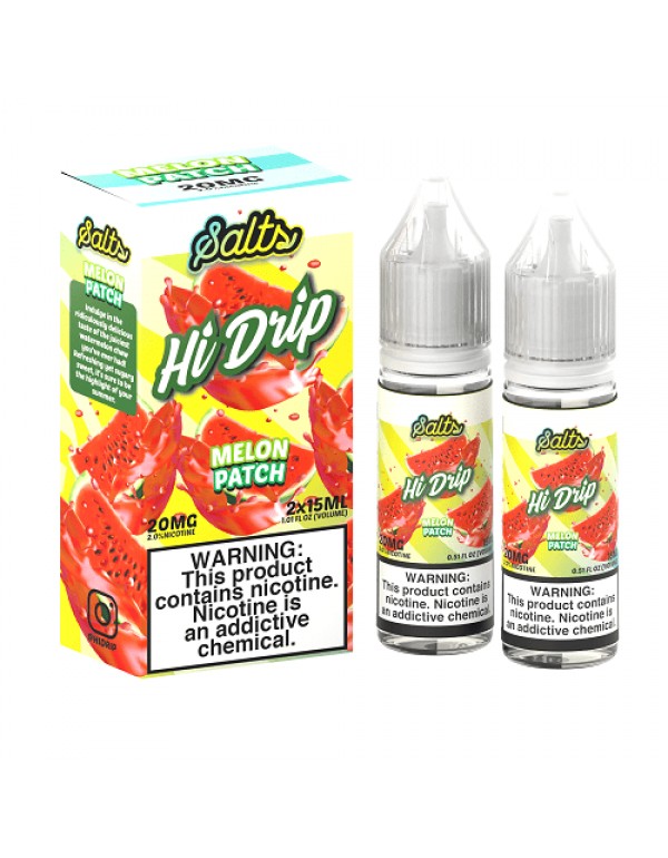 Melon Patch 2x 15ml Nic Salt Vape Juice - Hi Drip