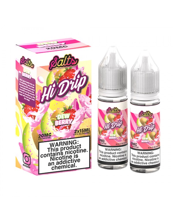 Dew Berry 2x 15ml Nic Salt Vape Juice - Hi Drip