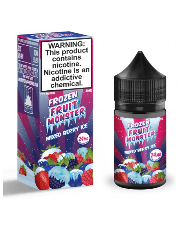 Mixed Berry Ice 30ml Nic Salt Vape Juice - Frozen ...