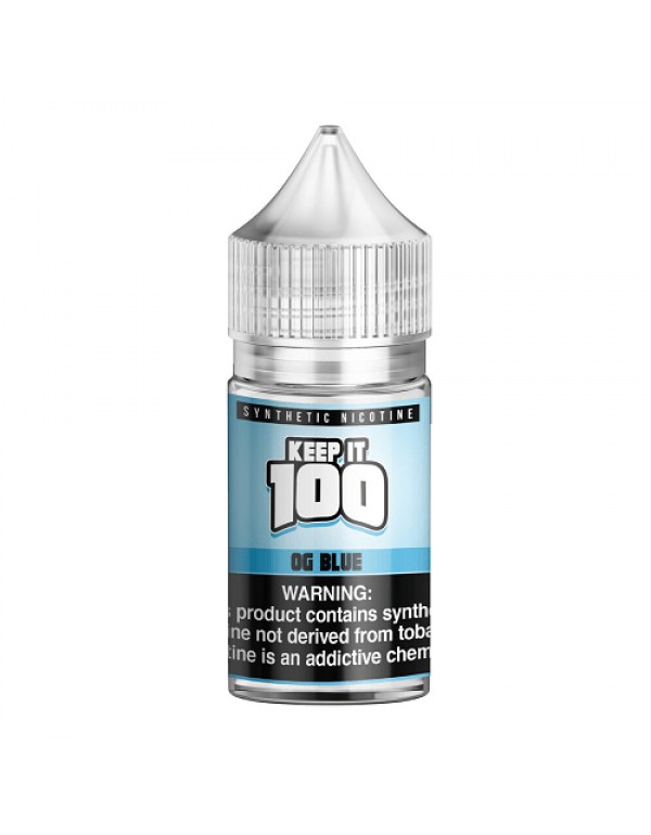 OG Blue 30ml Synthetic Nicotine Salt Vape Juice - ...
